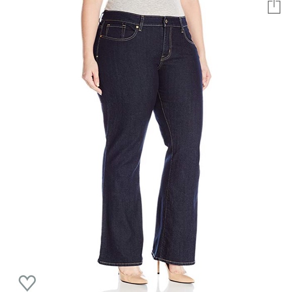 Levi's Denim - Levi Strauss Totally Shaping Boot Cut Jeans Sz 22W